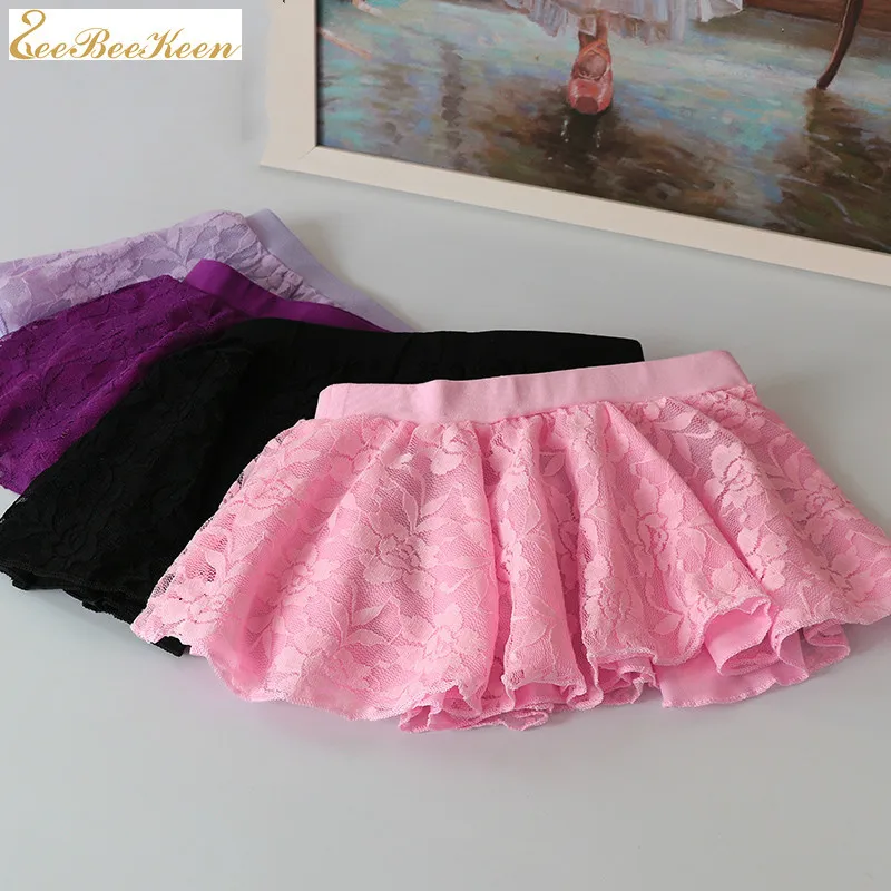 Детское платье для танцев балетная юбка кружевная шифоновая Детская Одежда и