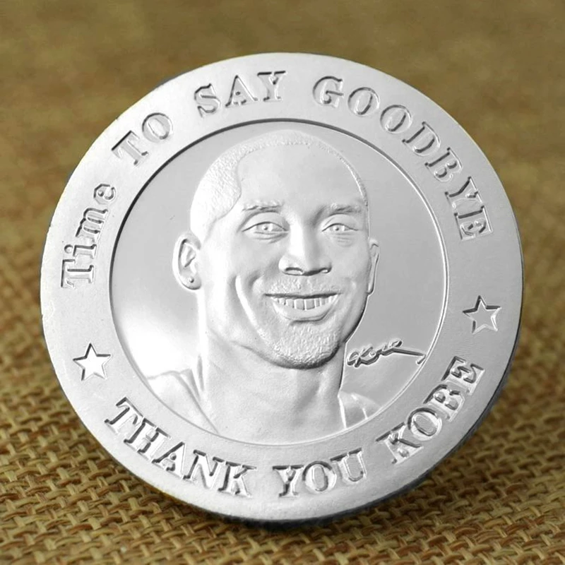 Джордан металлическая памятная монета баскетбольные фанаты подарок Bull Jordan