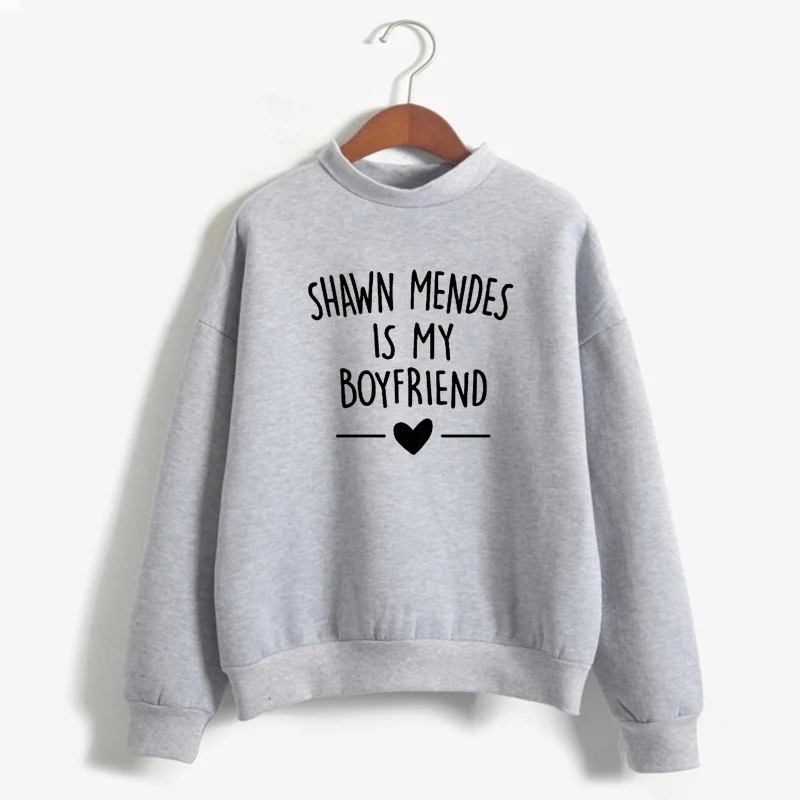 Повседневная Толстовка Shawn Mendes женские и мужские толстовки в стиле Харадзюку