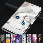 Чехол-книжка для ZTE Blade A51, A71, A31, кожаный, с отделением для карт, магнитный, полностью защитный, для ZTE Blade A7s 2020