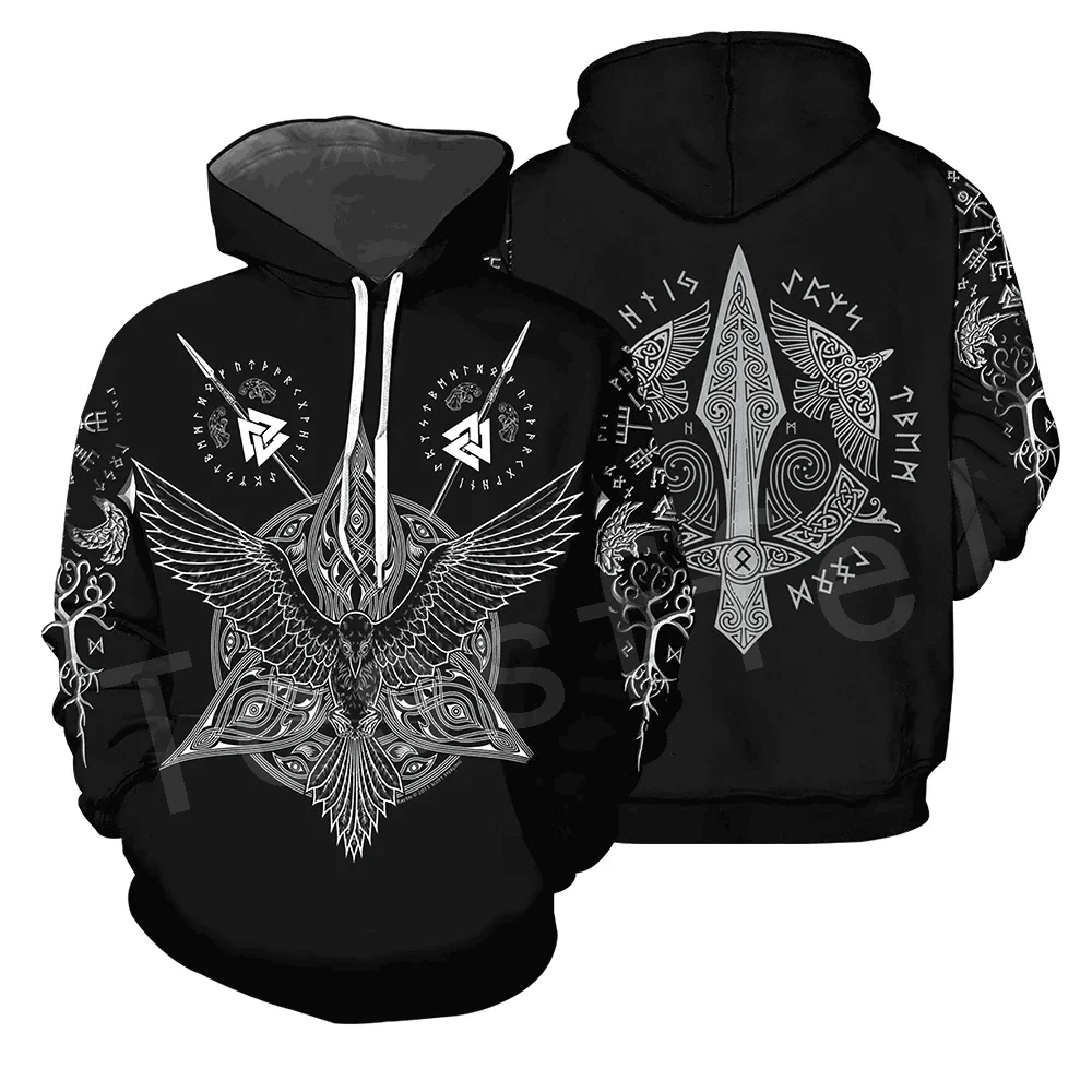 

LIASOSO VIkings Symbol Tattoo Viking Warriors NewFashion Trucksuit 3DPrint Casual Unisex Zipper/Sweatshirts/Hoodies/Jacket