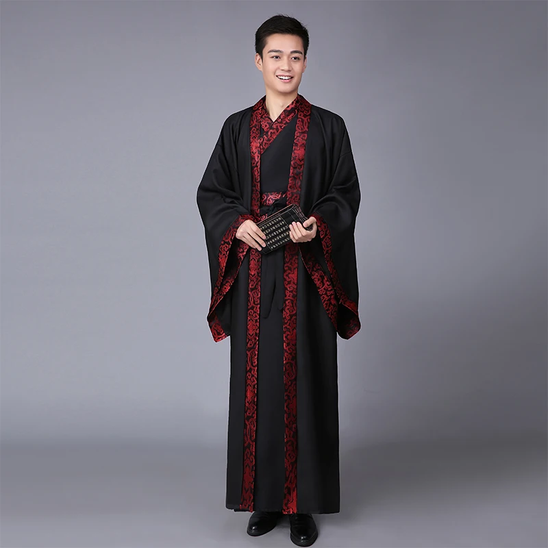 Color 5 Suit Tangsuit Dynasty Hanfu платье для мужчин традиционная китайская азиатская одежда Танцевальный Костюм праздничные наряды Национальный древний Косплей - Цвет: Color 5 Suit
