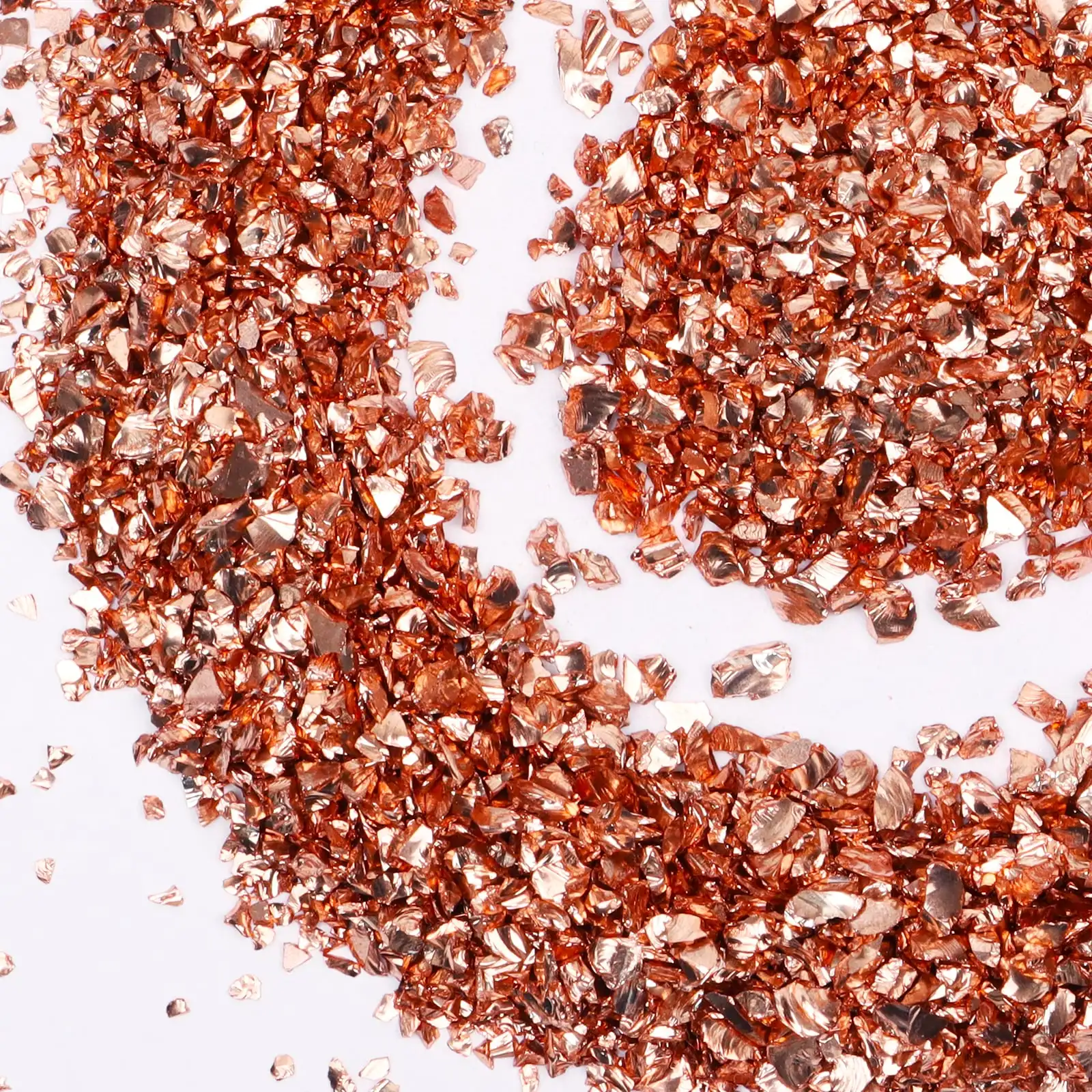 

Crushed Glass Glitter Metal Chips for DIY Jewelry Making Findings Nail Art Decoration Decorative Crystal For Epoxy Resin Mold