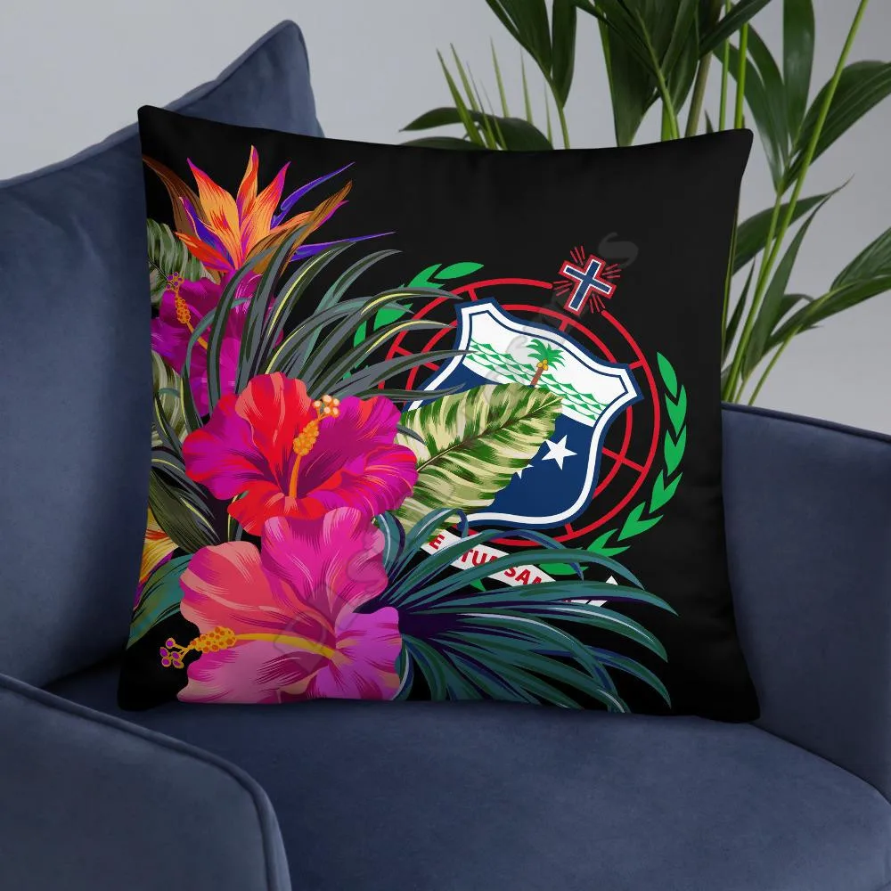 

Samoa Polynesian Basic Pillow Tropical Bouquet Pillowcases Throw Pillow Cover Home Decoration