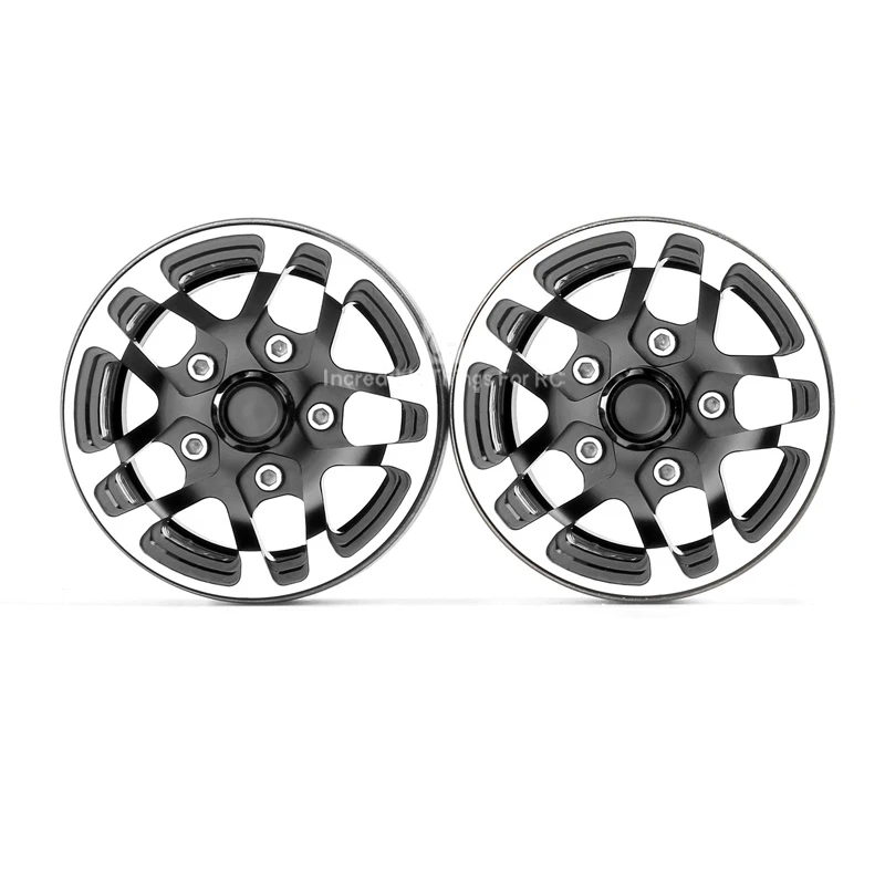 2 шт. 1 9 дюймовое металлическое бисером подшипник ступицы колеса для 1/10 RC