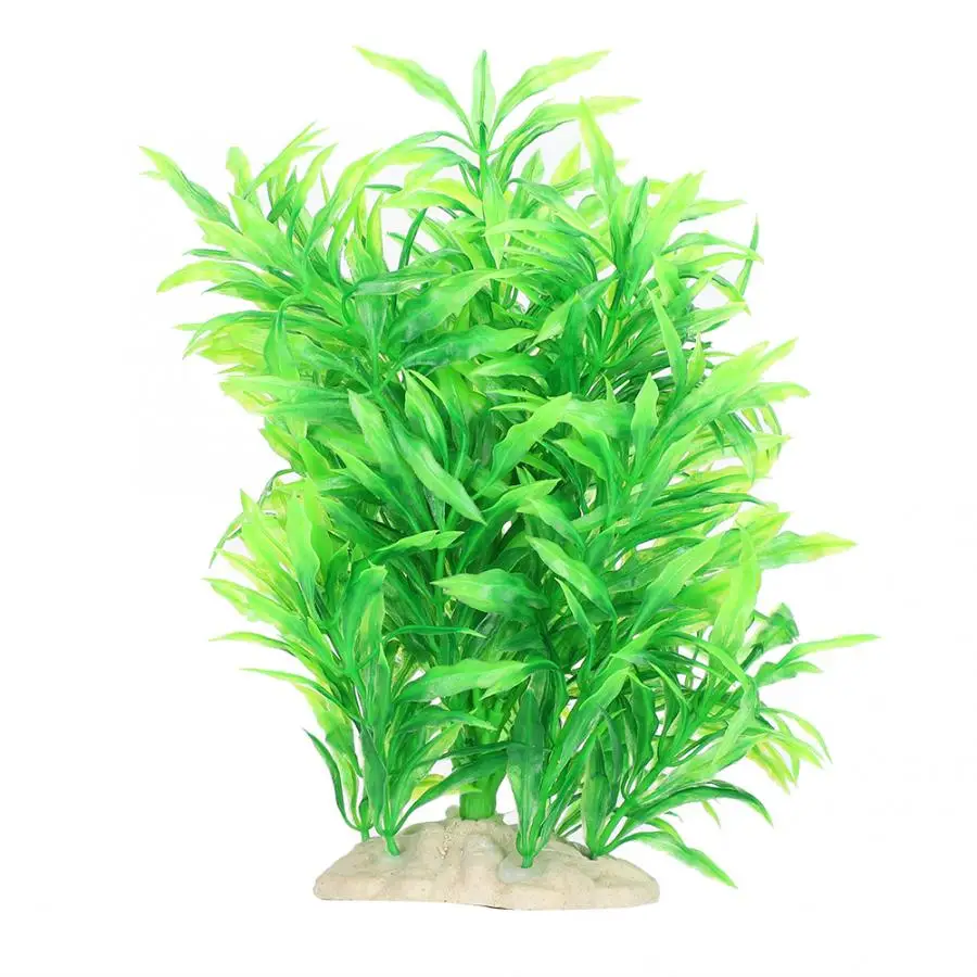 Искусственное украшение для аквариума бамбуковые листья|Искусственный газон| |