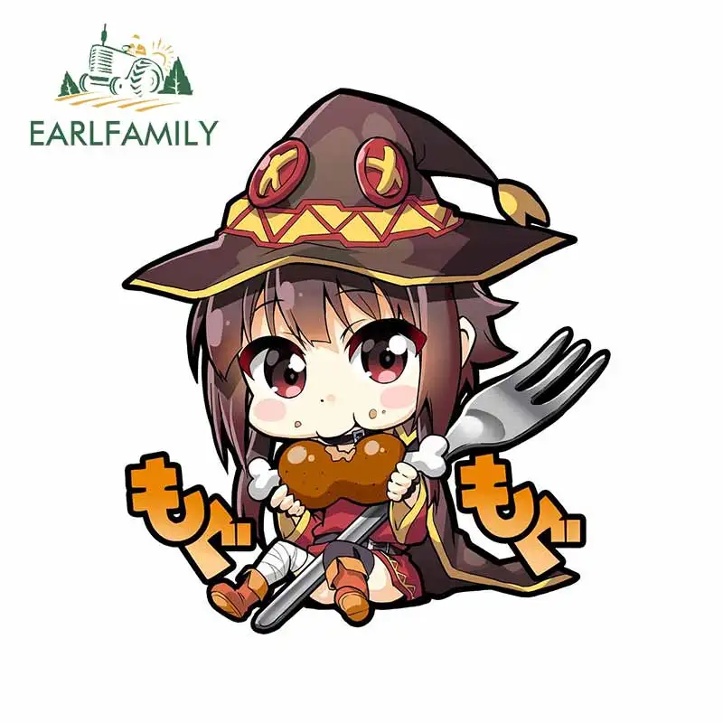 EARLFAMILY 13 см x 11 7 для Konosuba боги благословение на этот чудесный мир наклейка