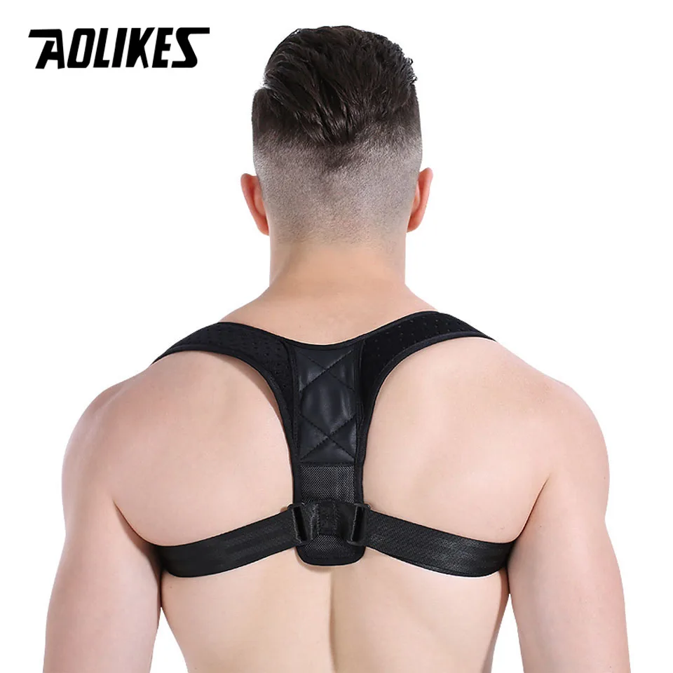 AOLIKES 1 шт. Корректор осанки ключицы поддержка Скоба для мужчин и женщин поддержка спины предотвращает сдавливание и облегчение боли в спине