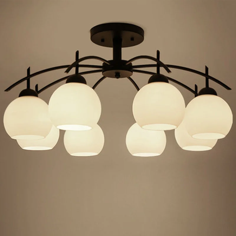 Скандинавская светодиодный ная люстра с минималистским блеском современная