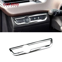 for peugeot 2008 accessories 2014 2015 2016 2017 abs chrome car console engine start stop control button frame panel cover trim