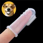 Зубная щетка для собак Super мягкая надеваемая на палец зубная щетка для домашних животных, 1 шт., зубная щетка для домашних животных