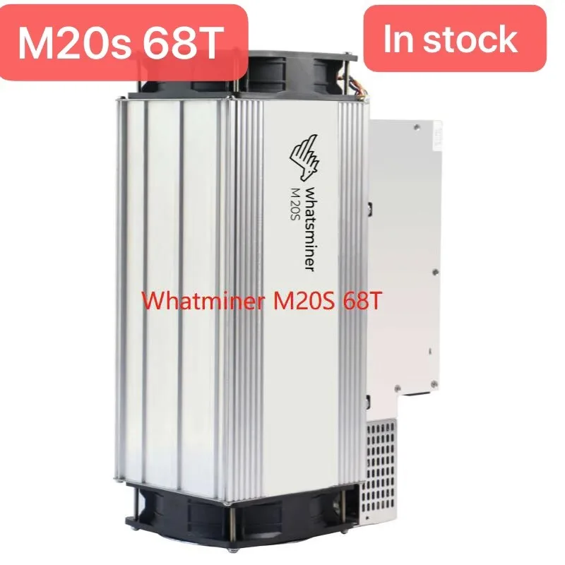 Новый WhatsMiner M20S 68TH/S с оригинальным БП лучше чем Antminer T17 AntMiner S17 Innosilicon T2T T3 ASIC BTC