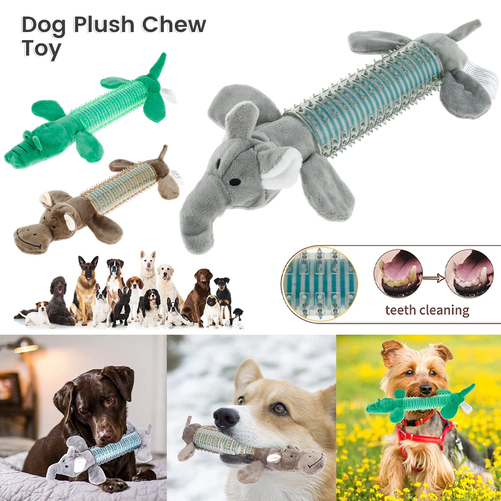 

Pet Dog Chew Rubber Toys Bone Aggressive Toy Dog Chewers Doggy Toothbrush Puppy Dental Care for Pet Dog Accessories
