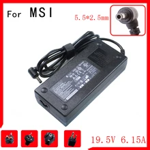 19.5V 6.15A 120W AC Laptop Adapter Charger Power supply For MSI GE70 GE60 GE72 GS70 GP60 GX60 A12-120P1A A120A010L