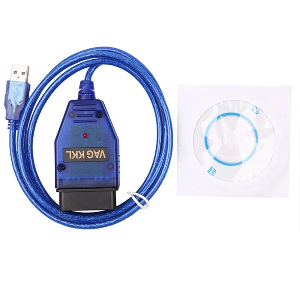 Диагностический кабель VAGCOM 409 1 Vag Com vag kkl OBD2 USB сканер интерфейс сканера для VW Audi Seat