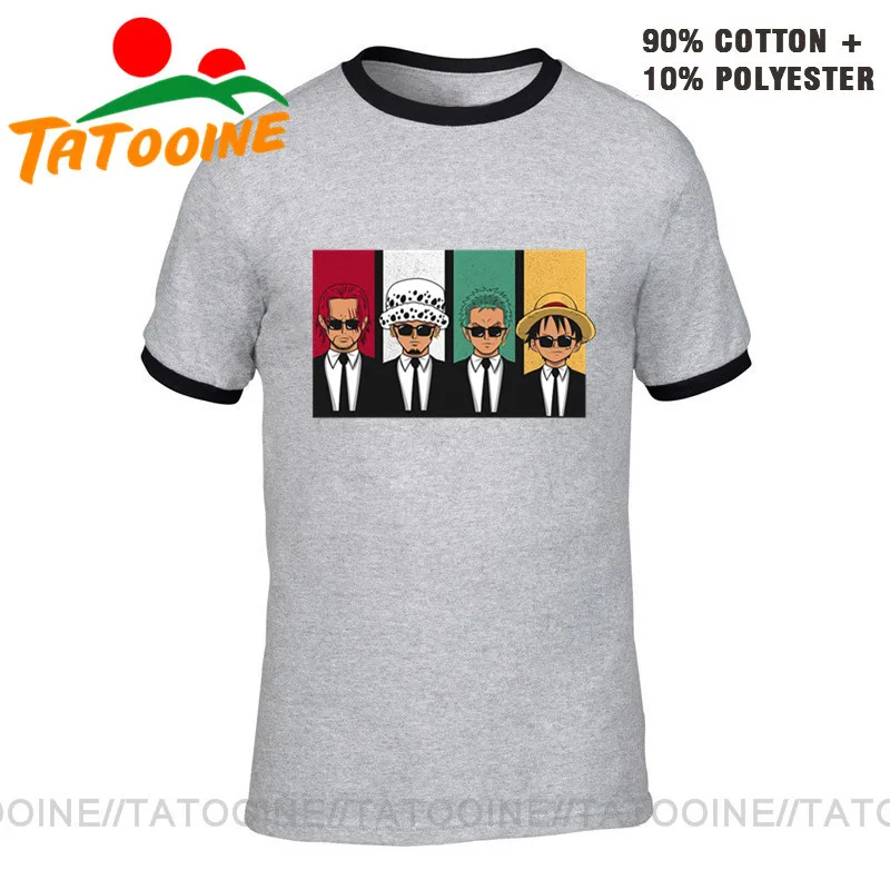 Японские Аниме одна штука Обезьяна D Luffy футболки для мужчин 2020 летняя футболка с