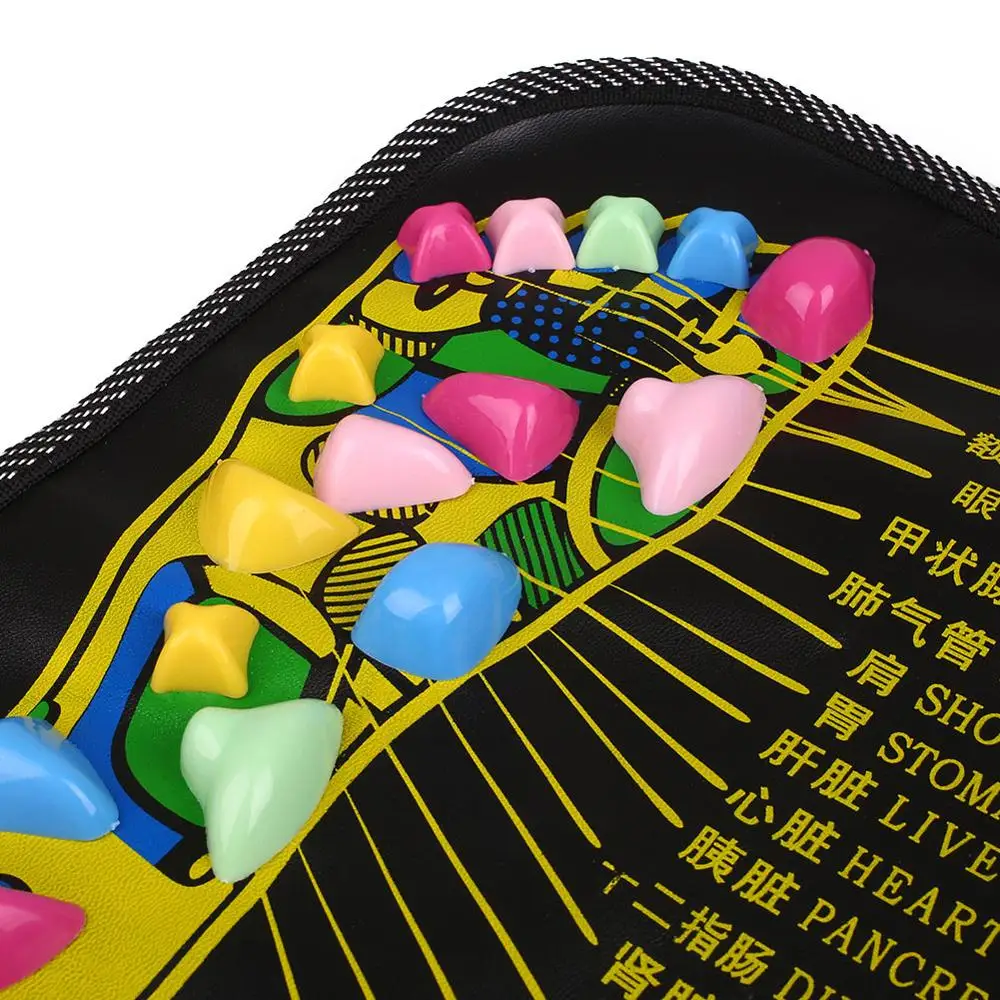 

Health Care Acupressure Mat Pad Massageador Reflexology Walk Stone Foot Leg Pain Relieve Relief Walk Mat Massager Tools