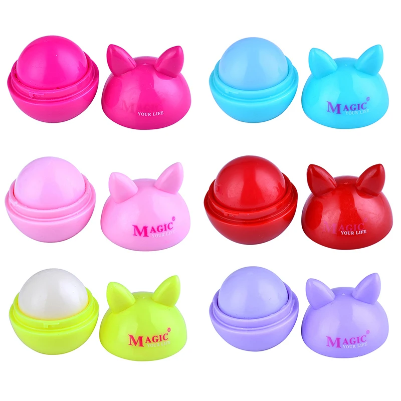 Натуральный Растительный бальзам для губ увлажняющий с фруктами органический