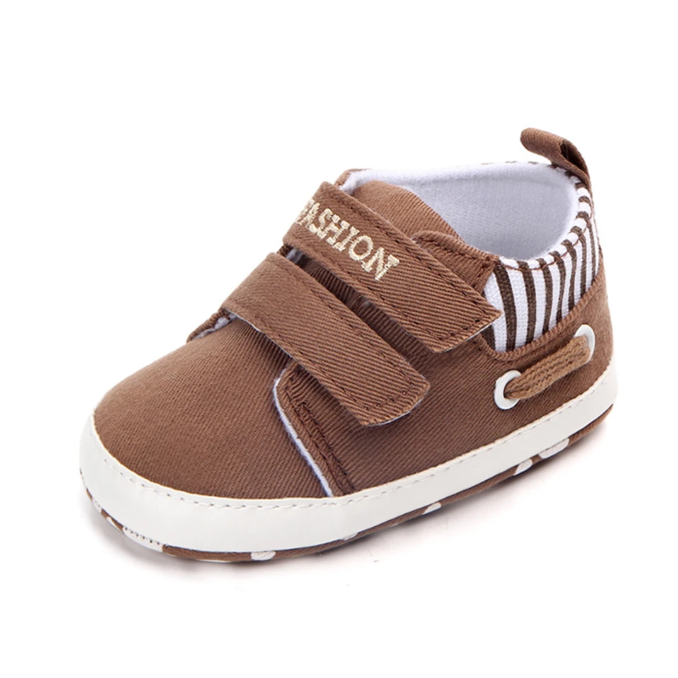 2023 Baby Boys and Girls Shoes Sole Soft Canvas Solid Footwear For Newborn Baby Shoes Toddler Crib Moccasins 14 Styles Available images - 6