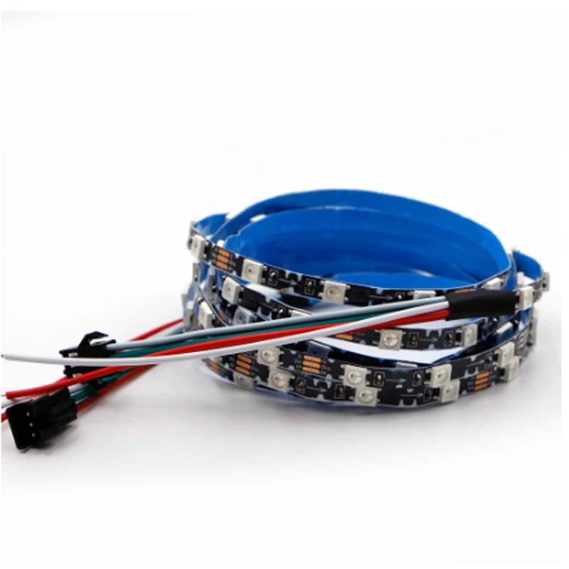 WS2812 3535 PCB S тип формы доступный rgb светодиод Пиксельная полоса Гибкие 60