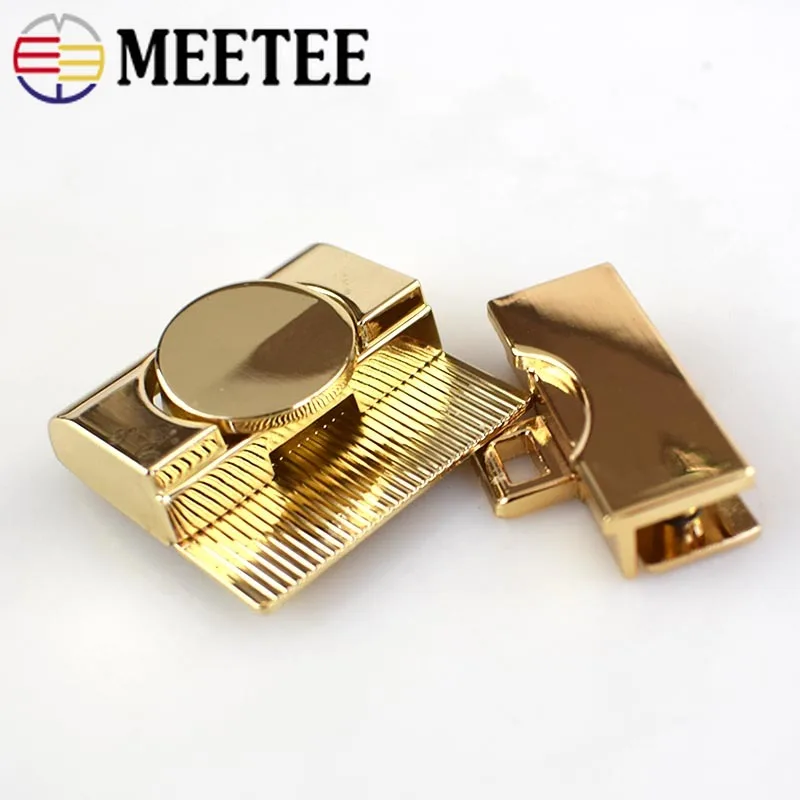 2/4 шт. квадратный Сумки из натуральной кожи с металлическими вставками и оснастки