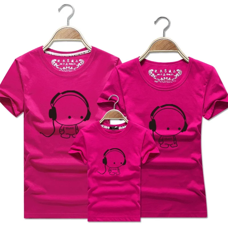 Семейный комплект футболок для матери сына Tumblr с персонажами из мультфильмов