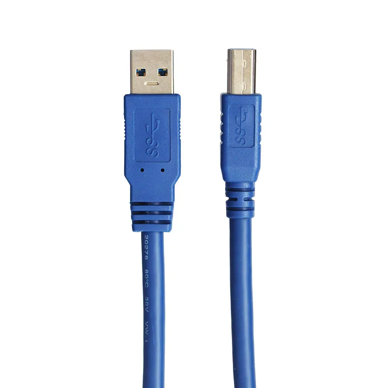3 м USB 0 кабель для принтера Папа-папа B штекер быстрой зарядки Canon Epson HP |