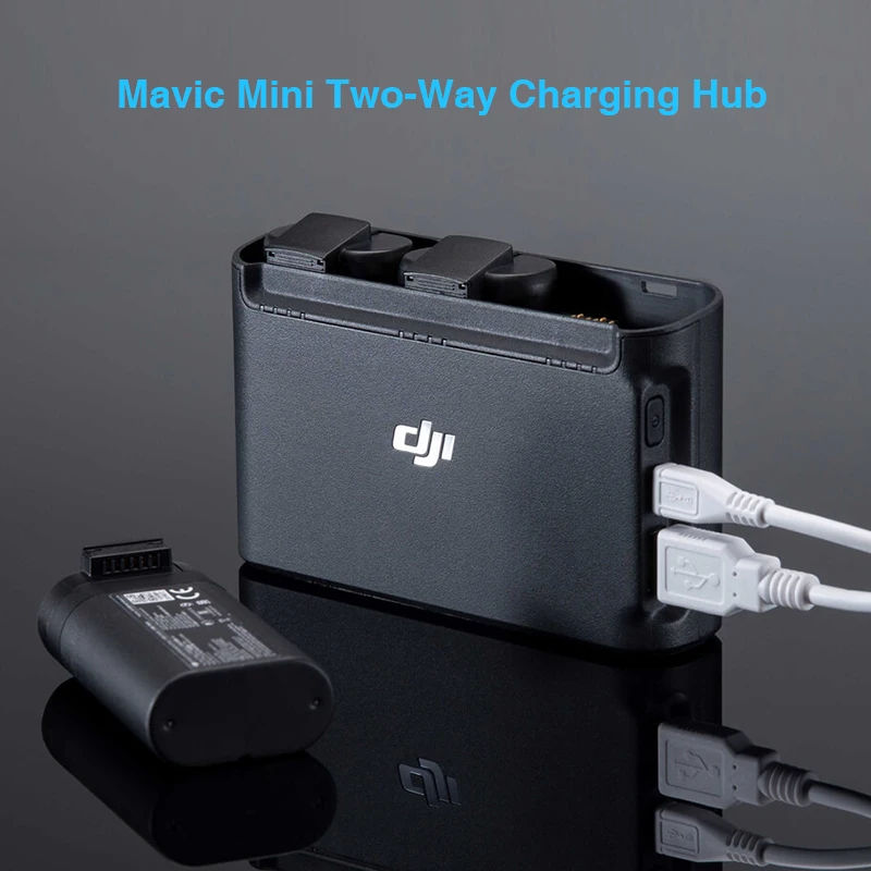 2 в 1 DJI Mavic Mini Charging Hub двусторонний хаб Аккумуляторный зарядный концентратор для