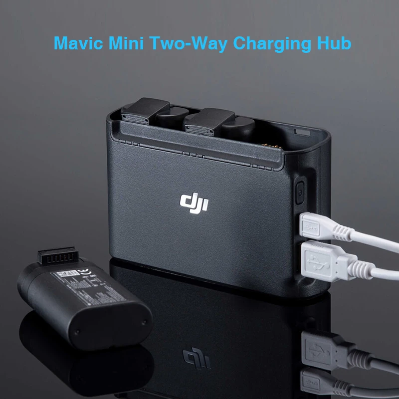 2 в 1 DJI Mavic Mini зарядный концентратор двусторонний хаб Аккумуляторный для Drone