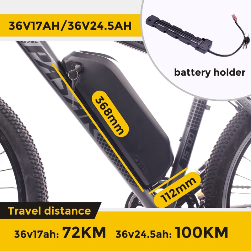 BAFANG мотор BBS01B 350 Вт bafang BBS01 электродвигатель 8FUN среднего привода комплект для