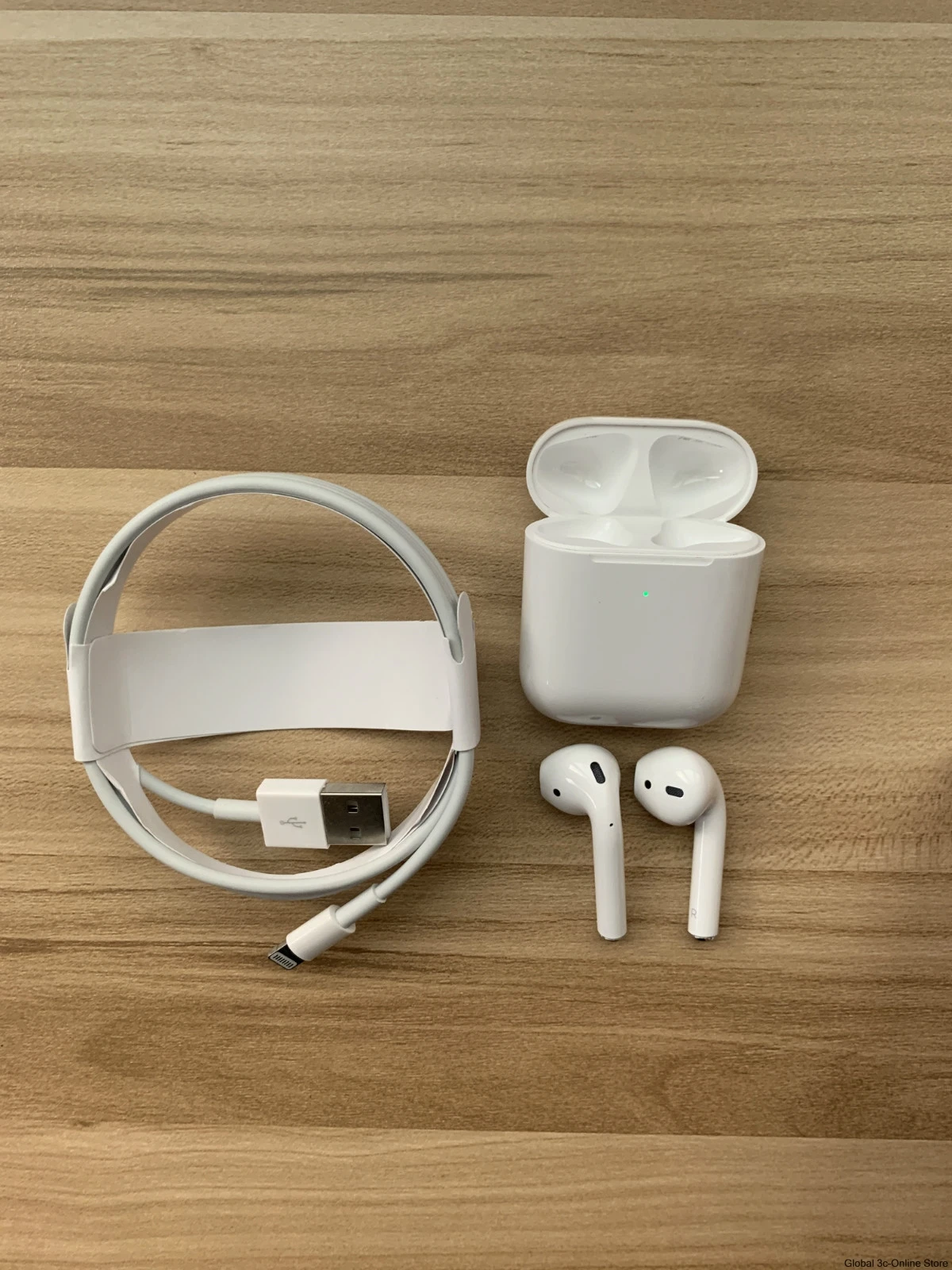 Б/у Apple AirPods 2nd с зарядным чехлом Bluetooth наушники беспроводные вкладыши подключение
