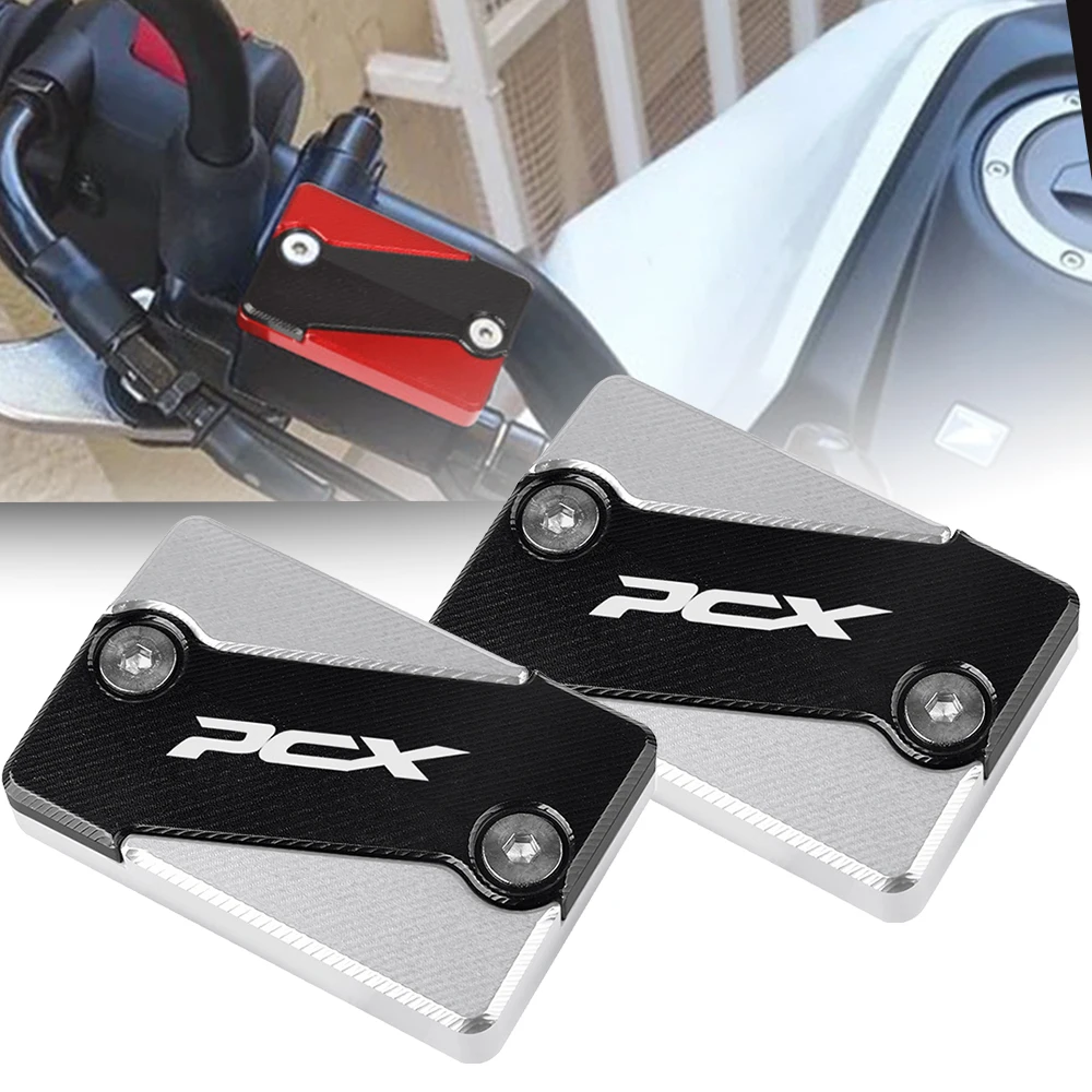 

For Honda PCX 125 125 all years 2021 2020 20119 2018 2016 2014 Motor Scooter Accessories Front brake Fluid Reservoir Cap Covers