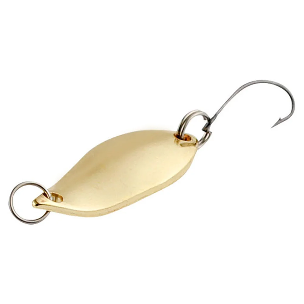 

1PCS Metal Mini Spinner Spoon Bait Fishing Lure 2.5g 3.5g 5g Gold Sliver Sequins Baits For Bass Trout Perch Pike Pesca Tackle