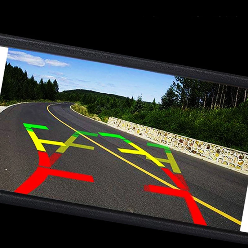 TOSPRA HD Автомобильный дисплей 4 3 дюймов монитор для камеры заднего вида обратное