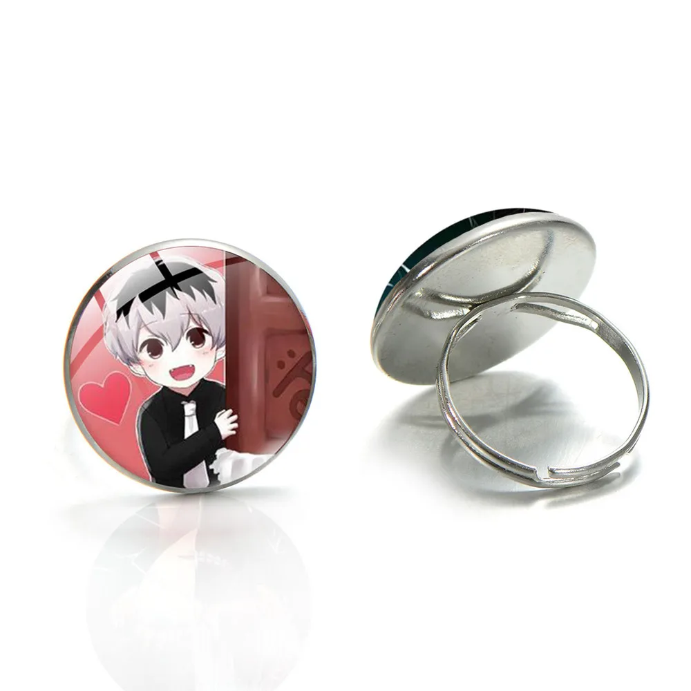 Модные регулируемые кольца с аниме Токийский Гуль канеки Кен винтажное