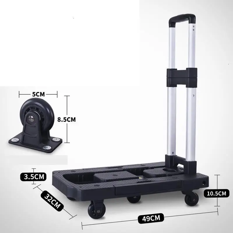 Carito Cocina Carro Plegable Table De Courses Avec Roulettes Тележка для покупок колесница Roulant Carrello Cucina
