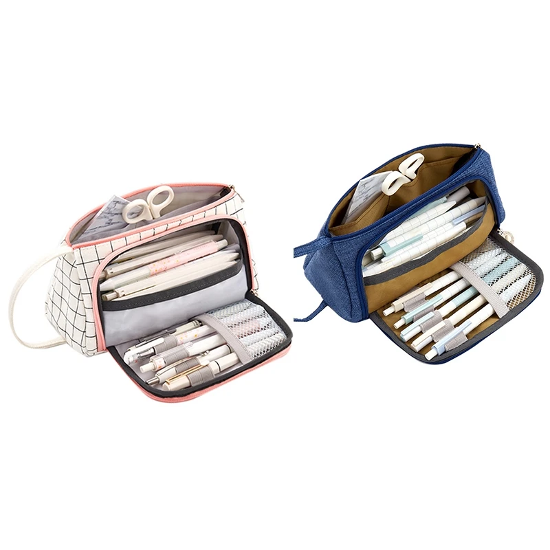 Чехол большой емкости для карандашей чехол учеников офиса колледжа средней и