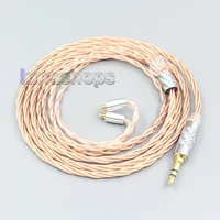 ln007186 silver plated occ shielding coaxial earphone cable for acoustune hs 1695ti 1655cu 1695ti 1670ss