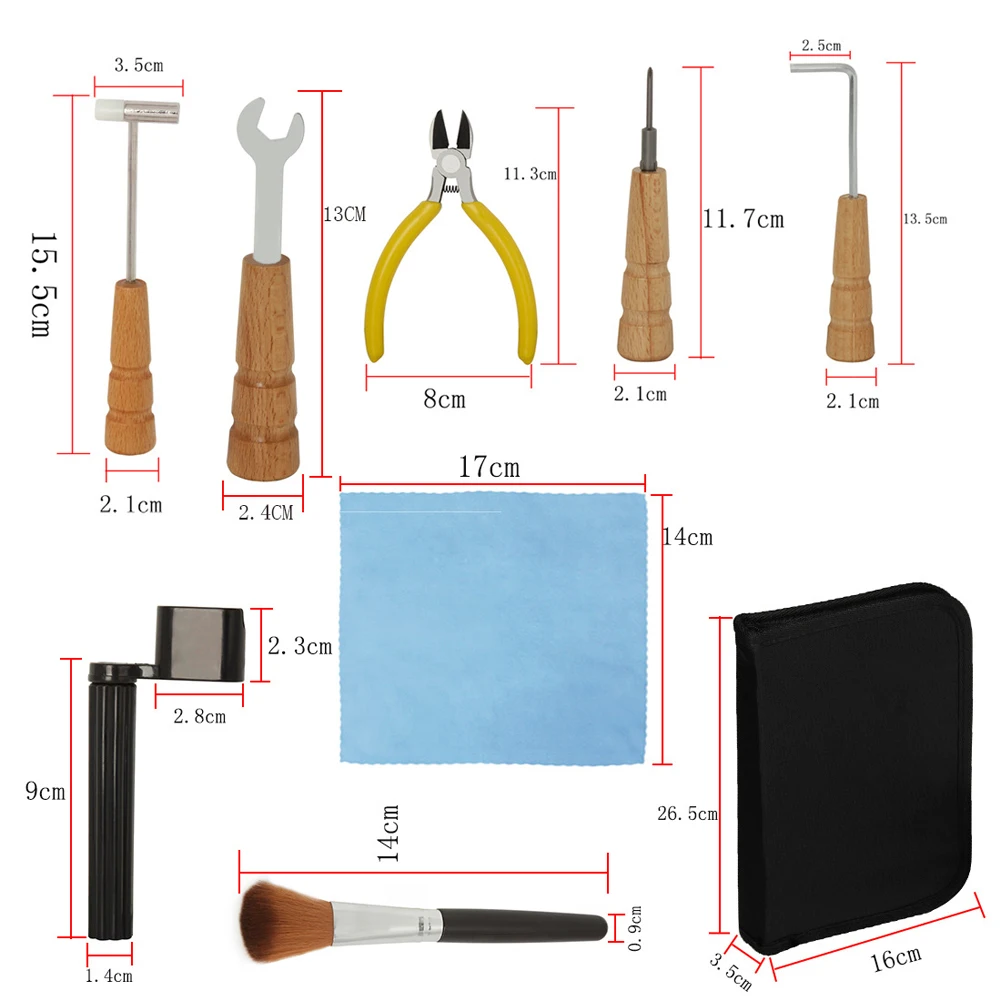 8 шт. набор для ремонта гитары универсальные музыкальные инструменты