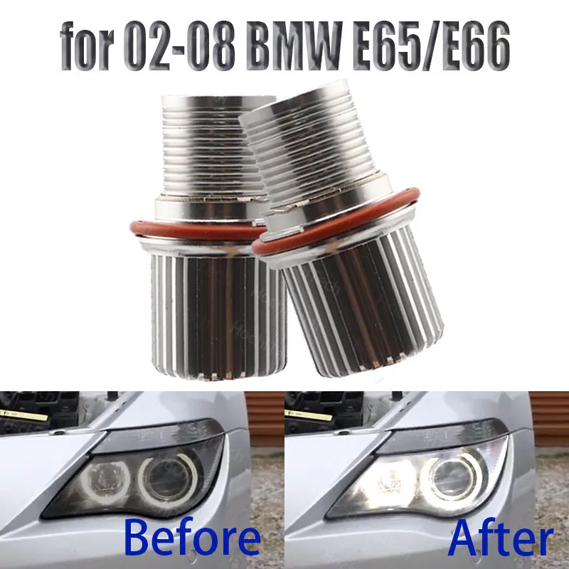 

90W Super Bright White LED Angel Eyes LED Marker Halo Ring Light for 02-08 BMW 7-series E65/E66 (745i, 745Li, 750i, 750Li, 760i)