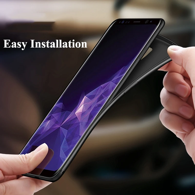 UPaitou Case for Samsung Galaxy S10 e Lite S9 S8 Plus Note 10 Pro 9 8 Soft Silicone Matte Ultra Thin Cover Note10 |