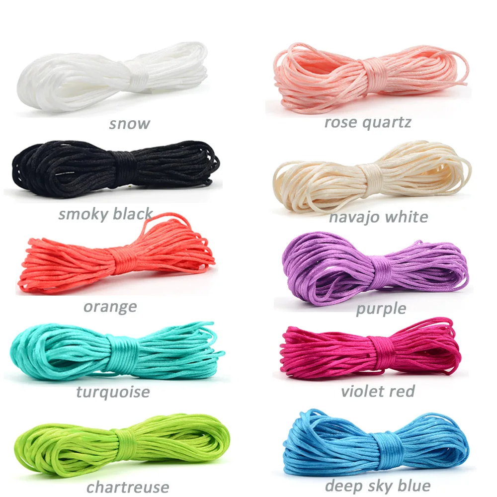 LOFCA 50 м нейлоновый шнур для прорезывания зубов изготовление ожерелий с