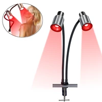 gdyao 660nm red light therapy skin recover device led bulbs effective drug free and relieving pain relief gray muscle relaxation