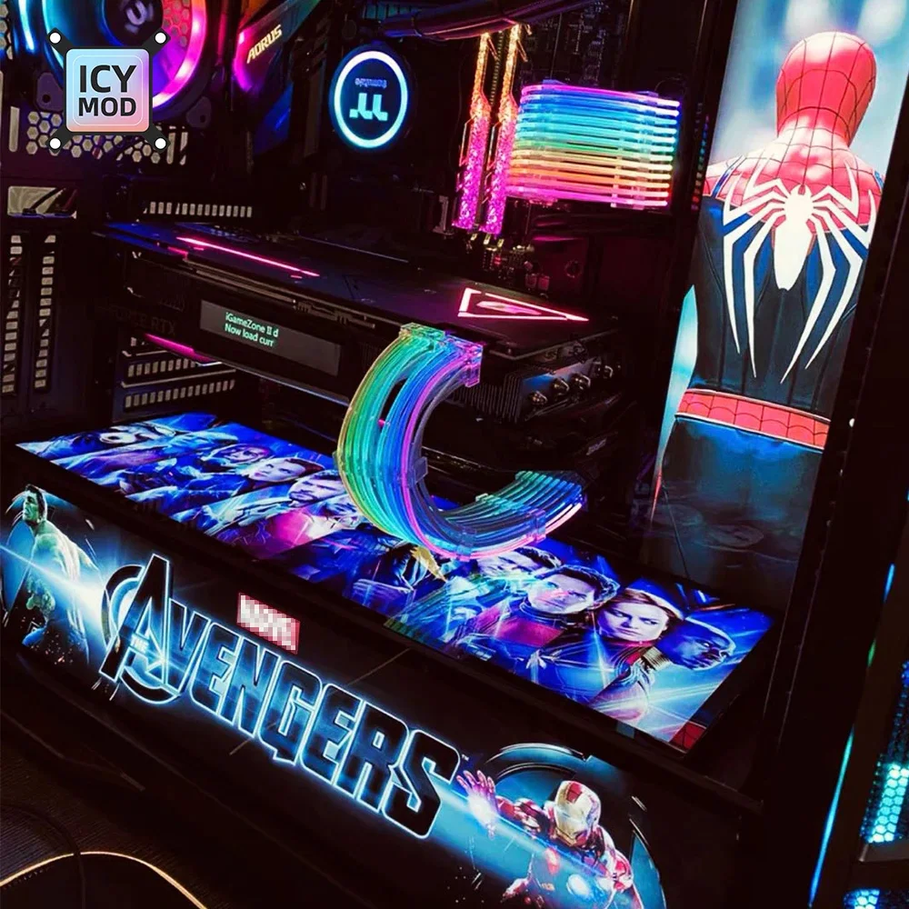 Панель Infinity RGB бесконечный стерео 3D чехол для ПК осветительная панель