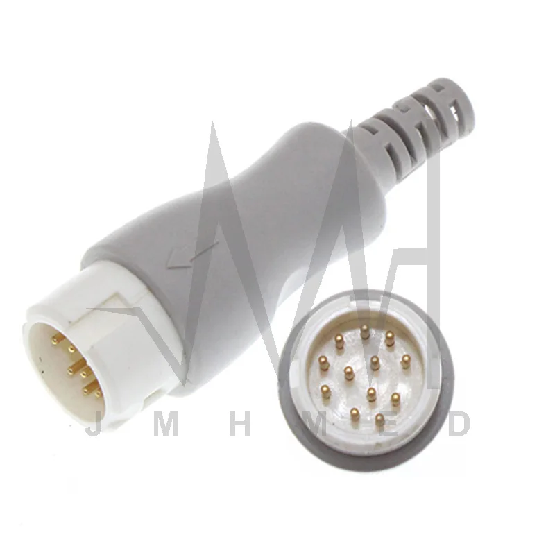 Кабель багажника ЭКГ с 12P на 3 провода для Philips 78352C 78354C 78834C M1001(1002 1722 1723)A/B M2475B M3000(3001