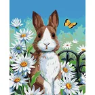 YNX Новинка 5D алмазная живопись круглые алмазы пасторальный цветок вышивка крестом квадратные алмазы Сделай Сам Белка Животные алмазная живопись