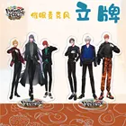 Брелок с гипнозом, микрофоном, рэп, сражением, симпатичная амемура, рамуда, юмено, гентаро, аниме фигурки, двусторонний акриловый брелок для ключей, Очаровательная сумка