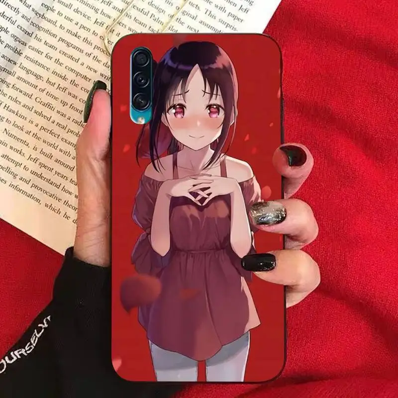 TOPLBPCS kaguya sama love is war черный чехол для сотового телефона Samsung A30s 51 71 10 70 20 40 20s 31 10s A7 A8