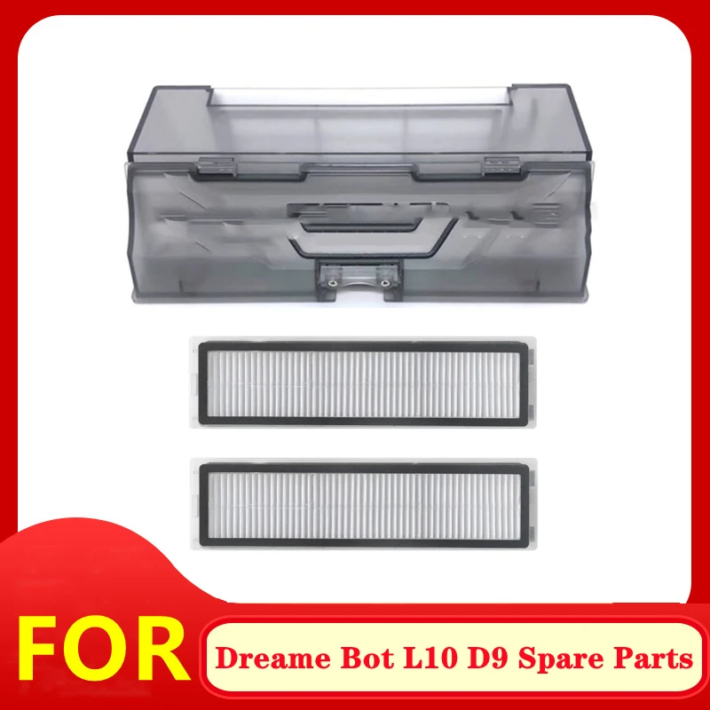 

Original Dust Box HEPA Filter For Dreame Bot L10 Pro D9 Robot Vacuum Cleaner Spare Parts