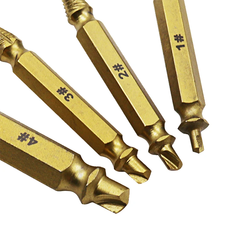 4 шт. поврежденный Винт экстрактор сверла руководство набор сломанных Скорость